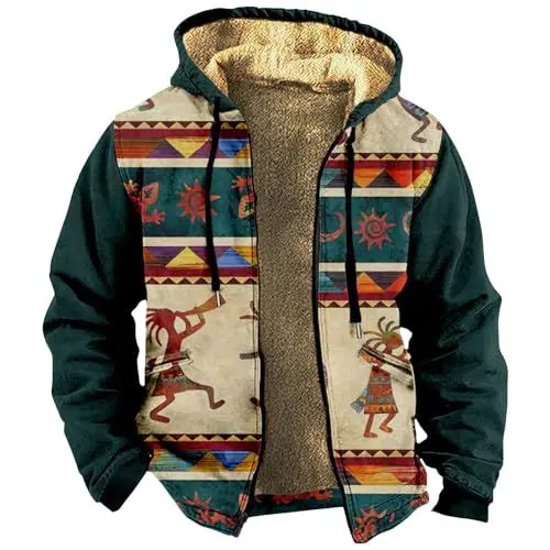 Produktbild: Generisch Flanell Jacke Herren Sportjacke Herren Winterjacken Herren Lange Jacke Herren Flanell Jacke Herren Ledermantel Herren Jacke Kariert Herren Weste Herren Winter Sakko Herren Beige Xl