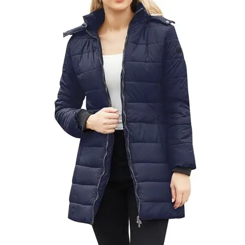 Produktbild: YCBMINGCAN Mantel Einfarbig Mäntel Lange Ärmel Fleecejacke Bequem Wintermantel Mantel Damen Fleecejacke Damen Lang Outdoor Jacken Für Damen Wintermantel Damen Lang Wolle