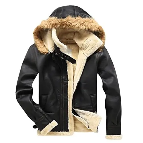 Produktbild: Generisch Gehrock Damen Jacke Online| Jacken Herren Fleece zum Warmhalten Jacke Warme Jacke Mantel Winterjacke Hoodie Mantel Jacken Damen üBergangsjacken Nordcap Jacke Damen (Black, XXL)