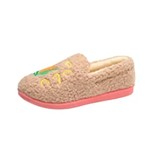 Produktbild: Generisch Hausschuhe Herren Damen Winter Plüsch Warm Gefüttert Hausschuhe Pantoffeln Weiche Flauschige Hausschuhe Slippers Alpaka Hausschuhe Damen HüTtenschuhe Damen Lammfell Herren Hausschuhe 46