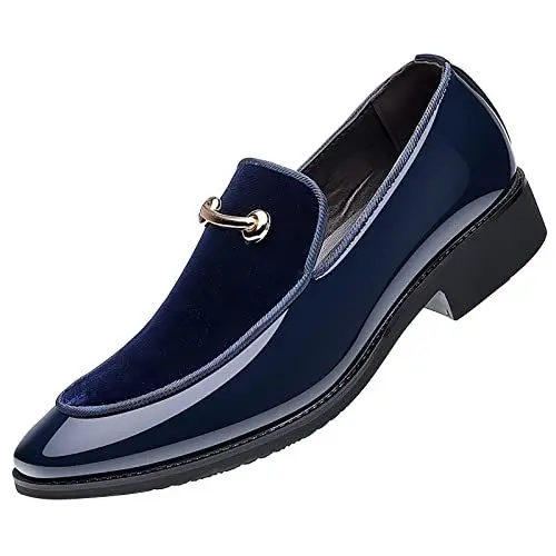 Produktbild: Generisch Herren Business Schuhe Schnürhalbschuhe Anzugschuhe Leder Mit Oxford Futter Herren Anzugschuhe Business Schuhe Oxfords Schnürhalbschuhe Elegante Schuhe Herren Lackschuhe Herren