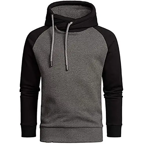 Produktbild: Generisch Herren Hoodie Kapuzenpullover Herren Pullover mit Kapuze Casual Sweatshirt Classic Farbabstimmung Männer Hoody Pulli Herren Hoodie Herren Mit Print Freizeitjacke Herren Sommer Übergröße