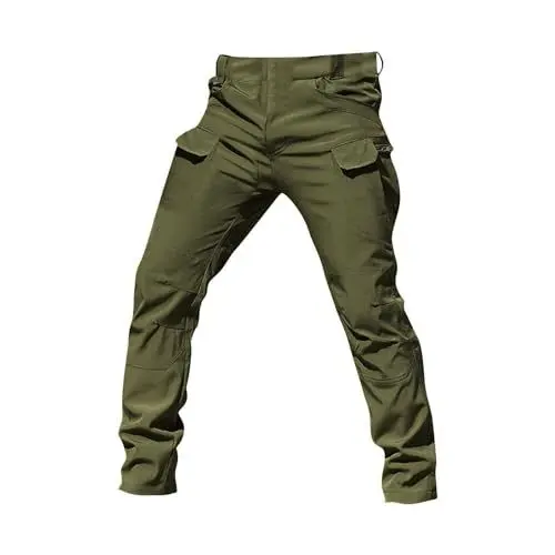 Produktbild: Generisch Herren Hose Outdoor Hose Herren Wanderhose Herren Hosen Herren Cargo Hosen Herren Cargo Pants Cargohose Herren Outdoor Hose Herren Bundeswehr Hose Arbeitshosen Männer Zip Multi L