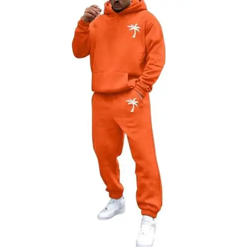 Produktbild: Generisch Herren Jogging Sport Hose Fitness Jogginganzug Herren Jogginganzug Sport Set Hausanzug Herren Trainings Anzug Freizeithose Herren Hoodie schwarz Herren Anzug Slim Fit Männer
