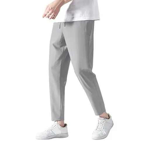 Produktbild: Generisch Herren Jogginghose Baumwolle Sweathose Lange Atmungsaktiv Sporthose Klassische Trainingshose Jogginghose Herren extra lang Blaue Kurze Jogginghose Freizeithose Herren schwarz 4XL