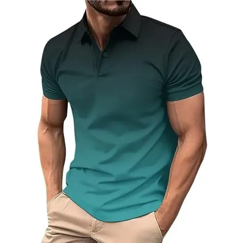 Produktbild: Generisch Herren Kurzarm Poloshirt Multi XL