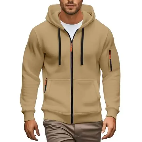 Produktbild: Generisch Herren Pullover reißverschluss, weißer Pullover, Sweatjacke Herren Sommer, Pulli männer, Sweatshirt 100 Baumwolle, Hoodie rot, Sport Kleidung männer, Men's Sweaters & Sweatshirts