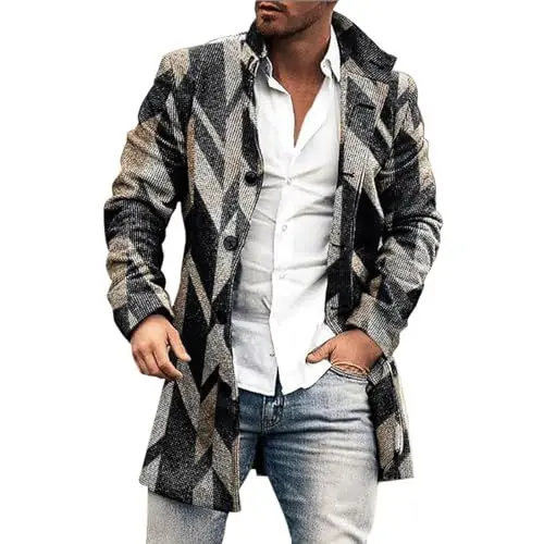 Produktbild: Generisch Herren Winterjacke Daunenjacke Regenjacke Wasserdicht Atmungsaktiv Windbreaker 1 Euro Artikel Black Friday Angebote