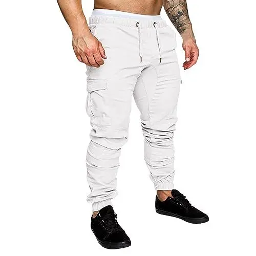 Produktbild: Generisch Hose Herren Fahrradhose Schnelltrocknende Mountainbike Hose Baggy Bike Atmungsaktiv RadHoseHerren Stretch Hosen Herren Cargo Mit Gummizug Herren Chinos Tuchhose Herren