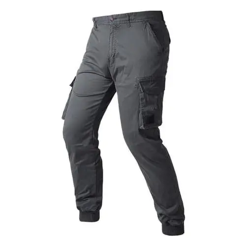 Produktbild: Generisch Hose Herren Mode Freizeithose Musselin Leichte Hose Freizeit Weites Bein Herrenhosen Dünner Stoffhose Luftige Straight Leg Jogg Chino Herren Beige Herren Hosen Herren Hose Cargo 3XL