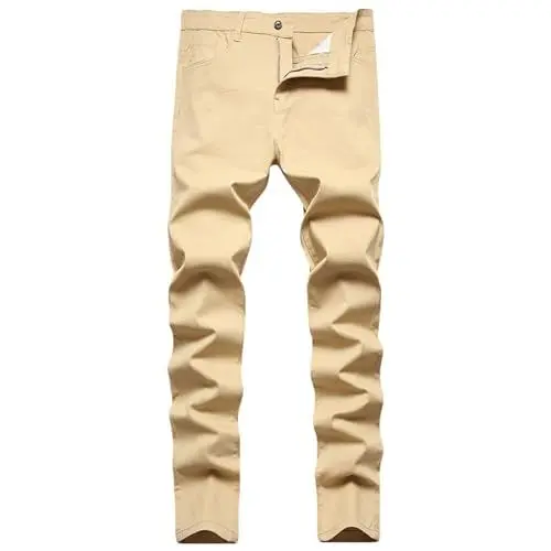 Produktbild: Generisch Hose Herren Patchwork Farbblock Jeans Straight Leg Denim Jeans Retro Straight Hose Jogginghose Streetwear für Männer arbeitsjeans Herren Straight fit Jeans Herren Baggy Jeans männer XL