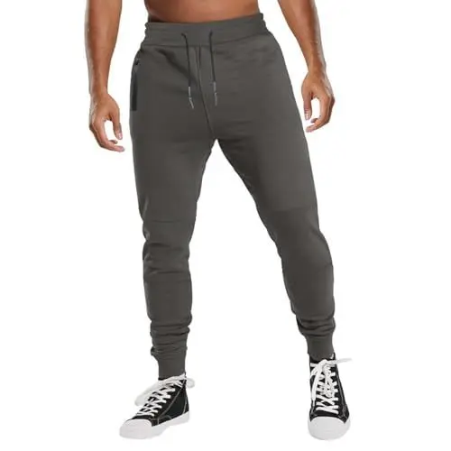 Produktbild: Generisch Jogginghose Herren Baggy Atmungsaktive Jogging-Hose Große Größen Straight Leg Hose Leicht und Luftig Hosen joggsuit Herren Jogger Hosen männer elegant Jogginghose schwarz Herren Baggy