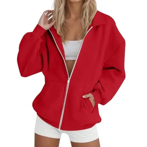 Produktbild: Generisch Sweatshirt mit Taschen Rot XL