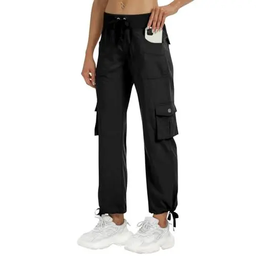 Produktbild: Generisch Kurze Arbeitshose Damen Baggy Jogginghose Hosen Damen Baggy Trousers for Women Hosen Damen Leicht Outdoor Hose Karottenhose Damen Hosen Damen Weite Hose Damen Jeans Outdoorhose Damen Sommer