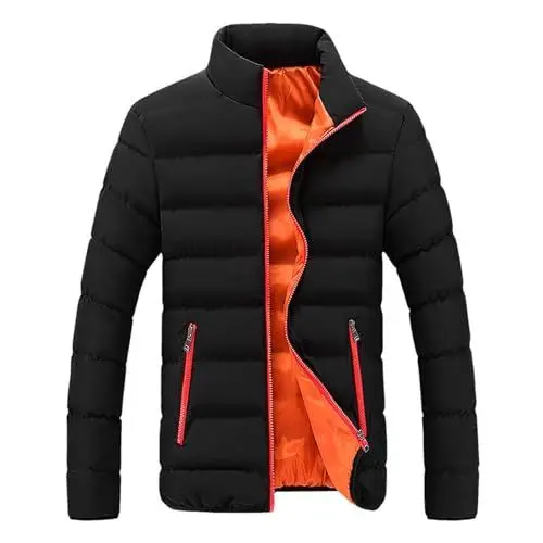 Produktbild: Generisch Winterjacke Herren Puffer Winterjacke Weiche Outdoor Puffer Jacket Steppjacke Wintermantel Winter Langarm Parka Jacke Reisen Im Winter