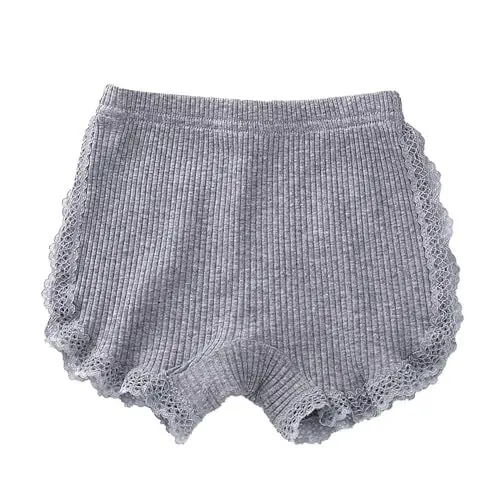 Produktbild: Mädchenhose, Baumwolle, Kinderhose, dünne Kinderunterwäsche, Baby-Leggings Kids Shirts (Grey, 18-24 Months)