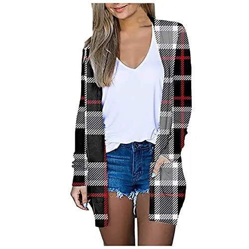 Produktbild: Generisch Meine Bestellungen Anzeigen Herbstjacke Damen Elegant Winterjacke Front Cardigan Loose Lightweight Teen Girls Coat Oberbekleidung Damen Parka Winter Große Größe Winterjacken Für Damen Sale