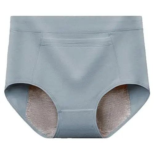 Produktbild: Generisch Menstruation Unterhosen Auslaufsichere Perioden Hose zum Schwimmen Badehose Bikini Hose High Waist Strömungsabsorption Period Swimwear Baumwolle Absorbierend Postpartum Slips Bikini
