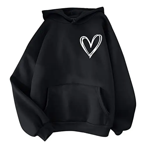 Produktbild: Generisch letzte Bestellung ansehen Black Friday Hoodie Damen Oversize Sweatshirts für Damen Pullover Sweatjacke Kapuzenjacke Winter Pullover für Damen Pullover Damen Winter Strick