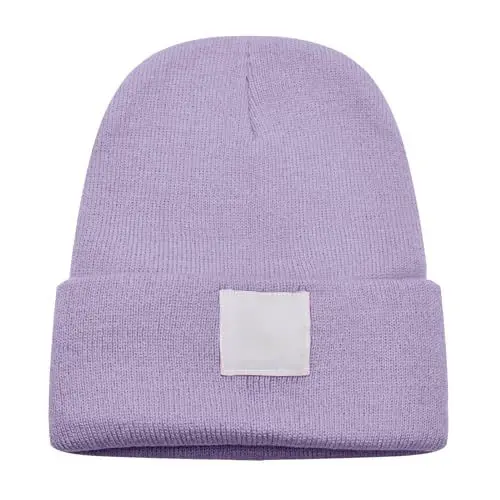 Produktbild: Generisch Mütze Damen Cuffed Hats Weich & Warm Mütze Klassische Mode Herren Mütze Wendemütze Strickmütze