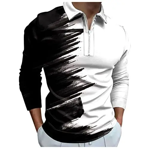Produktbild: Generisch Poloshirt 5XL Herren mit Brusttasche Poloshirt männer 38 Poloshirt Herren gelb Poloshirt Herren sportlich Poloshirt Herren farbig Muster Poloshirt männer ärmellos