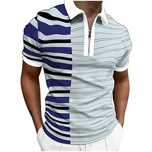 Produktbild: Generisch Poloshirt Herren Kurzarm weiß Baumwolle große größen Herren Poloshirt Sommer Poloshirt Herren farbig Poloshirt Herren XXL Regular fit Poloshirt Herren Kurzarm mit Tasche