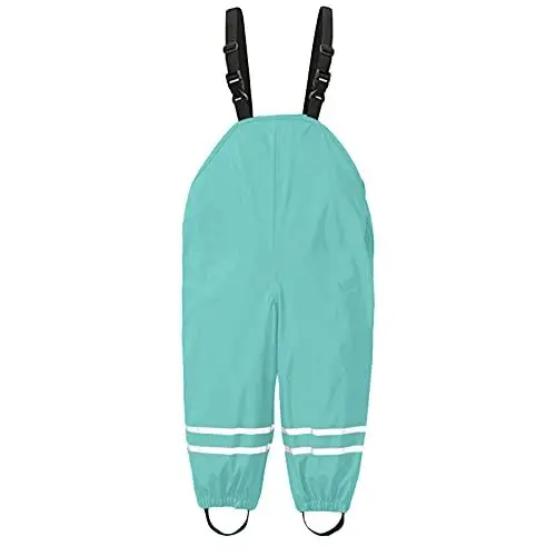 Produktbild: Generisch Regencape Fahrrad Kinder Kinder Regenponcho Kleinkind Kinder Regen Latzhose Winddicht wasserdicht Matsch Strampler Nylon Winddicht Regenmütze Kinder Boys Regenanzug Kinder Regen (Blue, 140)