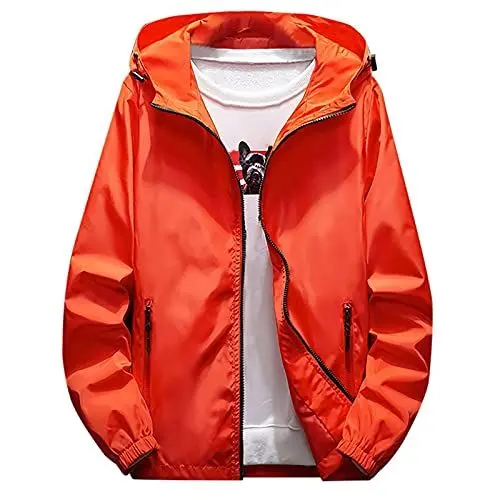 Produktbild: Generisch Regenschutz Herren Wasserdichte Jacke Für Herren Wasserdichte Regenjac Angeljacke Öljacke Herren Wasserdicht Herren Blouson Outdoorhose Herren Wasserdicht Sommer Herren Jacke Blouson Jacke