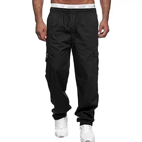 Produktbild: Herren Hosen Taktische Hose Regular Fit Wanderhose Leichte Outdoorhose Bequeme Herrenhosen Cargo Arbeitshose Herren Tuchhose Herren Cargohose Jeans Herren Slim Fit