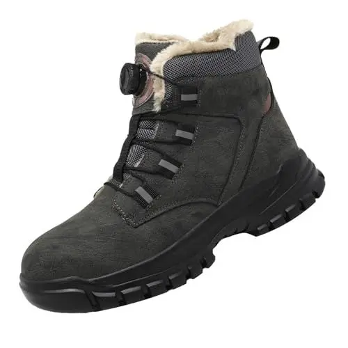 Produktbild: Sicherheitsschuhe Damen Arbeitsstiefel Herren Damen Sicherheitsschuhe Winterstiefel Mit Stahlkappe Herren Stallschuhe Damen Wasserdicht Work Shoes Men Wasserdichte Trekkingschuhe Damen Safety Shoes S3
