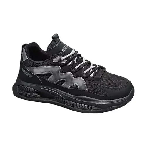 Produktbild: Generisch Sneaker Damen Air Sportschuhe rutschfest Atmungsaktiv Laufschuhe Luftpolster Turnschuhe Leichte Schuhe Sportschuhe Herren Sneakers Sneaker GrüN Halbschuhe Damen Weite K