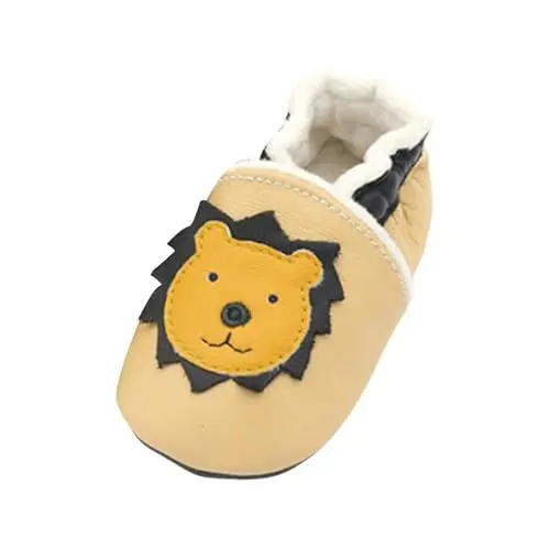 Produktbild: Generisch Soft Leather Baby Shoes Non Slip Baby Girl Shoes Baby Boy Shoes 0 24 Months Baby Shoes Not Soft Baby Girls Shoes Suede Leather Hunde Häkeln (Khaki, 23.5 Infant)