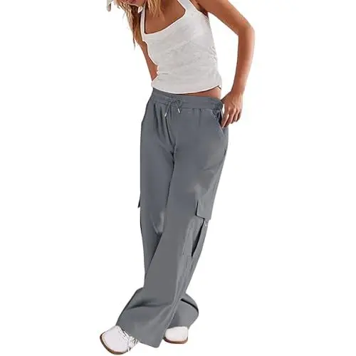 Produktbild: Generisch Sommerhose Damen, Stoffhose Damen leicht, wickelhose, Schlupfhosen, gemusterte Damenhose, Yoga Shorts, apart Leggings, musselin Hose, Leggings extra, wazjnb