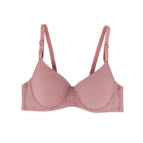 Produktbild: Generisch Sport BH Gepolsterte Cups BH Damen Ohne BüGel Set Frauen passen Dessous an. Sexy Dessous Bügel-BH Sportkleidung Damen OrthopäDischer Entlastungs BH (Beige, 80B)