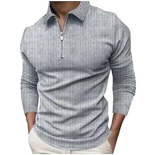 Produktbild: Generisch Sport Poloshirt Herren Fitness Poloshirts für männer Polo Hemd Herren Regular fit Poloshirt Langarm Herren schwarz Poloshirt Herren 4XL 5er Pack Sommer Poloshirt Herren farbig