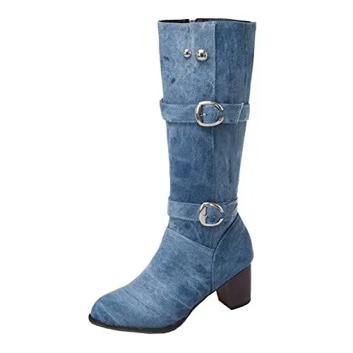 Produktbild: Generisch Stiefel Trachtenschuhe Damen Gummistiefel High-End Stiefel und Winter Stiefel Stiefel Schuhe Sneaker Damen wasserdichte Gummistiefel (BU1, 40)