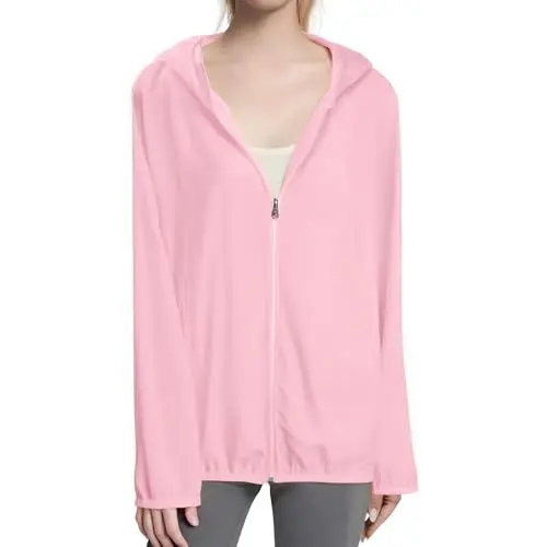 Produktbild: Generisch Trachten Strickjacke für Damen Cardigan Strick Damen Einfarbige Sonnenjacke mit Kapuze Leichte,Eng Anliegende Sport Outdoor Langarmjacke mit Cardigan Knöpfen Leichte Strickjacke (Rd3,M)