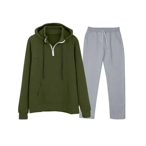 Produktbild: Generisch Trainingsanzug Herren Sportanzug Jogginganzug Männer Langarm Anzug Fitness Sporthose Freizeitanzug Traningsanzuganzug Herren kostüm 80er Jahre Herren Trainingsanzug Herren XL