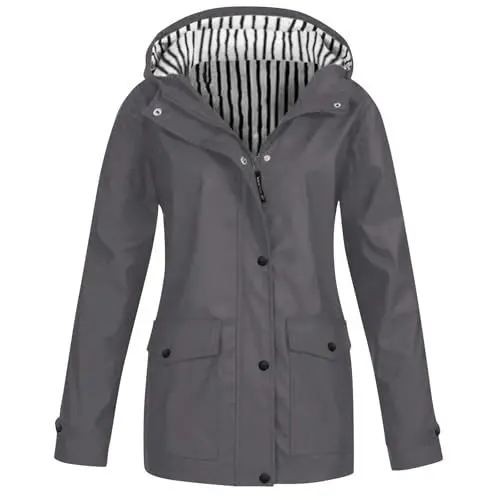 Produktbild: Generisch Warehouse Deal Regenponcho Fahrrad Fleecejacke Jeansjacke Damen Warehouse Deals Angebote Rückläufer Steppweste Damen 1 Cent Artikel Pullover Damen Winter Winterjacke Damen Sale