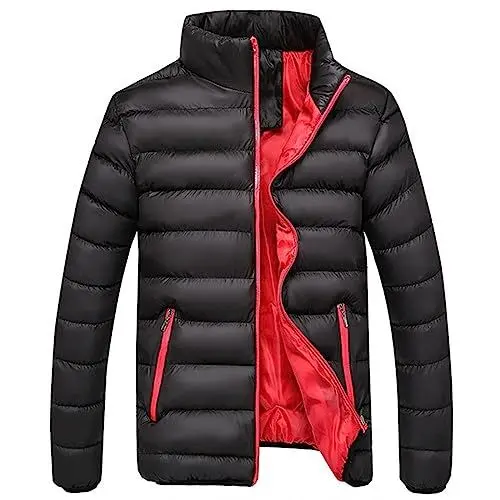 Produktbild: Generisch Winterjacke Herren Elegant Wintermantel Lang Einfarbig Bequemes Jacket Steppjacke Wintermantel Kapuze Winterparka Mantel Winterausflug