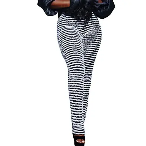 Produktbild: Generisch Wollhose Damen Elegant Anzug Hosen Damen Elegant Frauen große Damen weich ausgestellte Leggings Hosen bodenlang Hose Business Damen Schwarz Business Damen Hosen (Black, XL)
