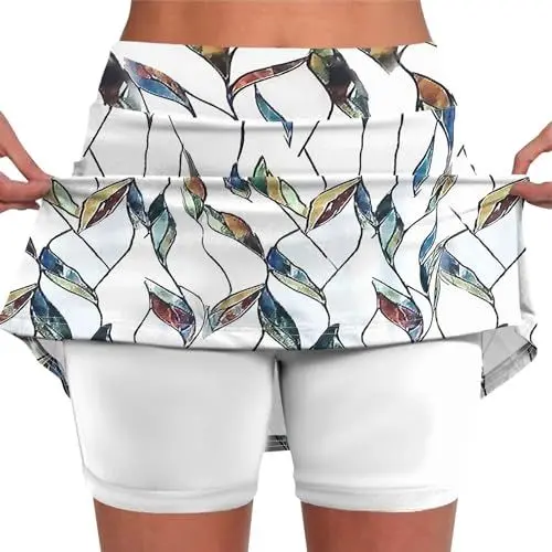 Produktbild: Generisch Yoga-Kleidung Sport Shorts Damen Summer Shorthose Damen Trainingshose Damen Kurz Weisse Leggings Hose Sommer Damen Radlerhose Damen Baumwolle Laufhose Damen Kurz Damen Radlerhose Multi L