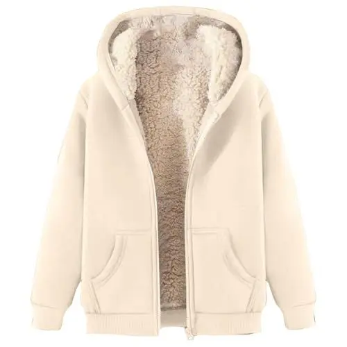 Produktbild: Generisch meine bestellungen anzeigen, Winterjacke Herren Fleecejacke Warme Gefütterte Jacke Männer Mantel mit Reißverschluss Herren Winddicht Wintermantel Sweatjacke, 1 euro artikel