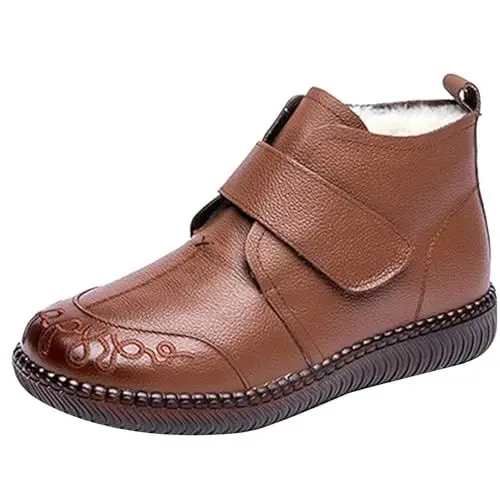Produktbild: Generisch blitzangebote Cowboystiefel Damen Wasserdicht Warm Gefütterte Schneestiefel Winterschuhe Damen Flach Rutschfeste L herren laufschuhe sale weihnachtsdeko sale