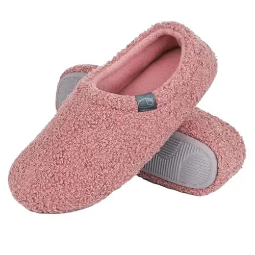 Produktbild: Generisch blitzangebote Damen Warme Kunstwolle Memory Foam Voll Hausschuhe Memory Foam Plüsch Hausschuhe Antirutsch Baumwoll warehouse deal retourenware on schuhe damen sale