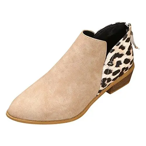 Produktbild: Generisch blitzangebote Stiefeletten Damen Damen Chelsea Mit Rutschfest Sohle Elegant Klobiger Blockabsatz Spitze Zehe Langs meine bestellungen warehouse deals angebote rückläufer