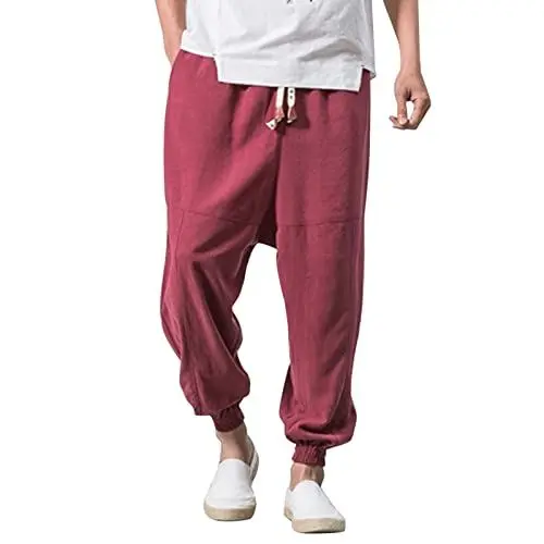Produktbild: Generisch jagdhose elasthan Sommer wasserdicht männer Leinenhose Men lang braun Outdoor Hosen für Herren Sommer leicht Trekkinghose Herren Sommer kurz Leinenhose Herren Langarm