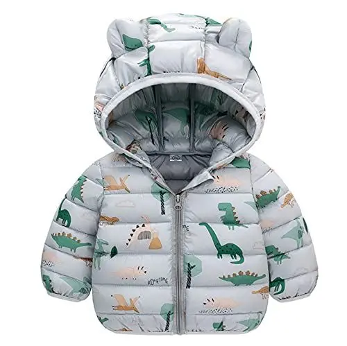 Produktbild: Generisch meine bestellungen, Steppjacke Baby Kinder Winterjacke Mantel mit Kapuze Jacke Warm Leichte Baby Bärenohren Jungen Mädchen Baumwolljacke Winterjacke, black friday angebote 2024 ab wann