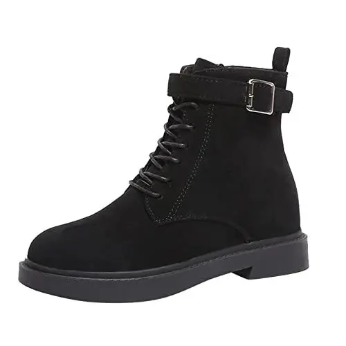 Produktbild: Generisch meine bestellungen anzeigen Reitstiefel Damen Einfarbige Mid Calf Cowboy Stiefel Damen Chelsea Mit Rutschfest Sohle Casual Spitz damenkleider sommer sale damenbekleidung sommer sale