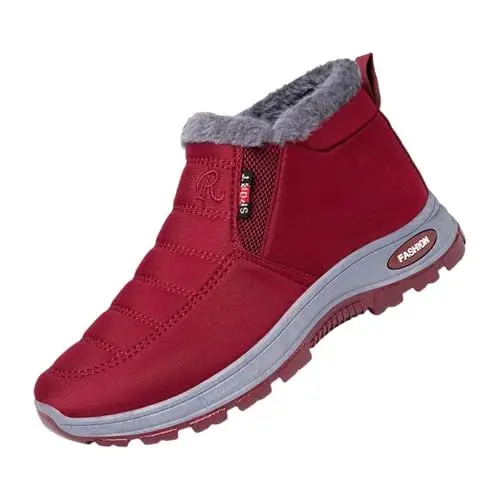 Produktbild: Generisch on schuhe damen sale Stiefeletten Damen Wasserdicht Warm Gefütterte Schneestiefel Winterschuhe Damen Chelsea Mit Rutschfe damen sandalen sale schuhe damen sale marken